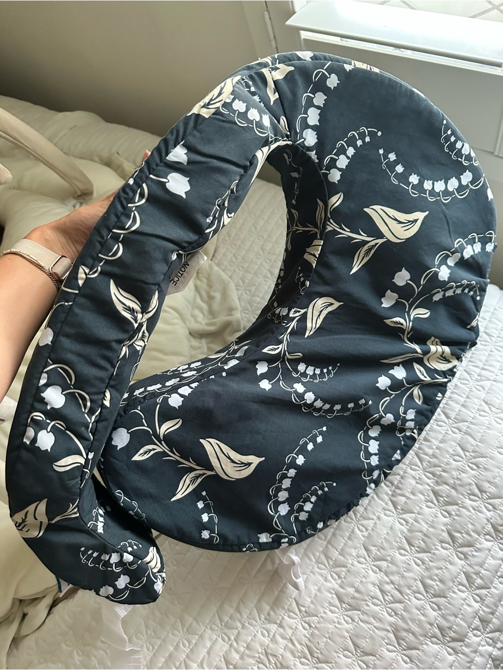 My Brest Friend Nursing Pillow + Washable Floral Cover